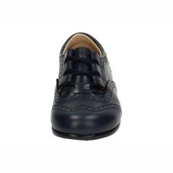 Inglesitos de Piel Angelitos Azul Marino para Outlet modelo 505