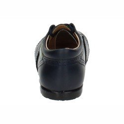 Inglesitos de Piel Angelitos Azul Marino para Outlet modelo 505