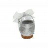 Merceditas de Piel Bambineli Blanco-Plata para Outlet modelo 5032