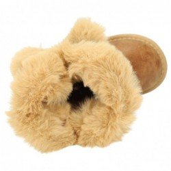 Botas Nobuck Conguitos Marrones para Niña modelo Mis 14091