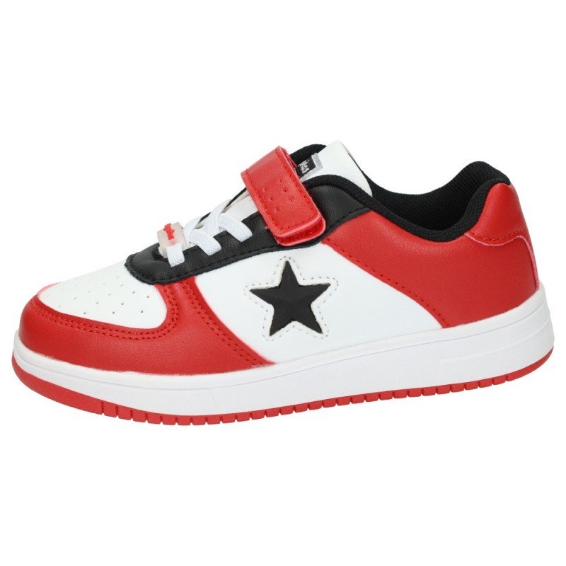 Zapatillas Estrella Conguitos Rojo-Blanco para Niño modelo Mi1 22403