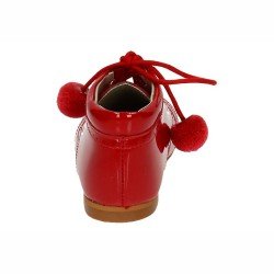 Pompones Bambinelli Bambineli Rojos para Niña modelo 4511