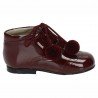 Botas de Piel Niña Bambineli Burdeos para Niña modelo 4511