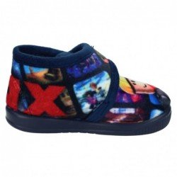 Babuchas Casa Lox Vulca-Bicha Marino para Niño modelo 1048