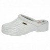 Zuecos de Piel Dchus Blancos para Mujer modelo 810