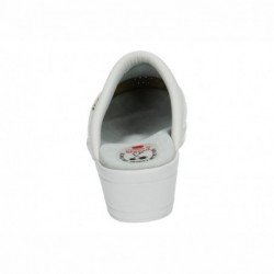 Zuecos de Piel Dchus Blancos para Mujer modelo 810