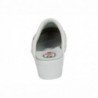 Zuecos de Piel Dchus Blancos para Mujer modelo 810