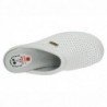 Zuecos de Piel Dchus Blancos para Mujer modelo 810