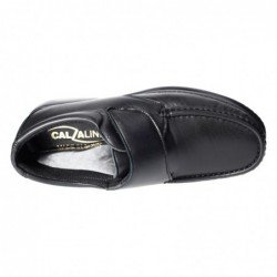 Mocasines de Piel Calzaline Negros para Hombre modelo C-330