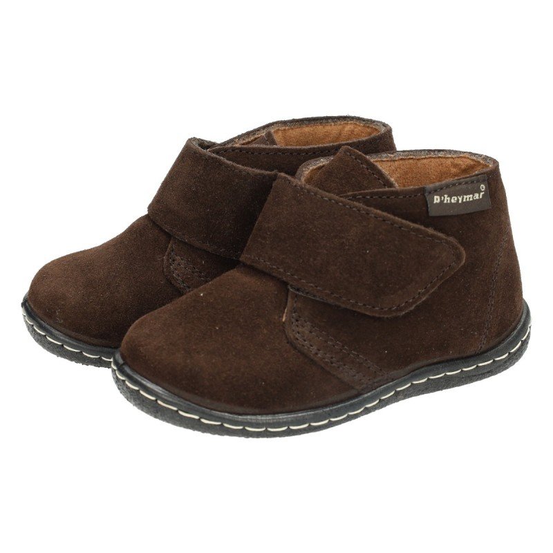 8081/P BOTITA DE PIEL CAFÉ color CAFE