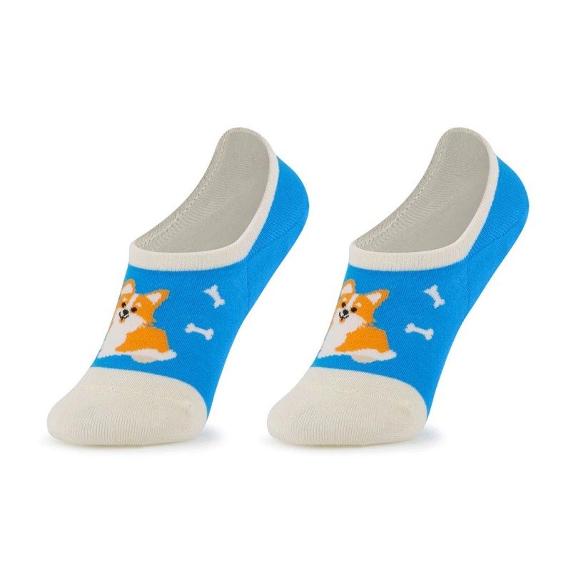 Calcetin Perrito Kylie Crazy Azules para Hombre modelo C710