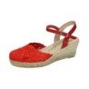 Zapatilla de Encaje Torres Rojos para Mujer modelo 5004