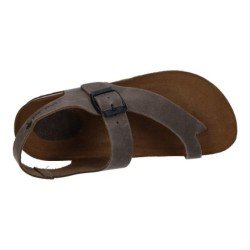 Sandalias de Piel Inter-Bios Pardo para Mujer modelo 7162