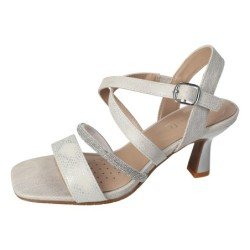 23M073 SANDAL DE BRILLOS color BLANCO