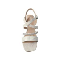 23M073 SANDAL DE BRILLOS color BLANCO