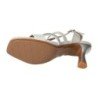 23M073 SANDAL DE BRILLOS color BLANCO