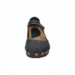 Cangrejeras de Piel Inter-Bios Negros para Mujer modelo 5376