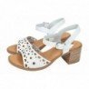 Sandalias Tacón Jet-Set Blancos para Mujer modelo M.217/Isa