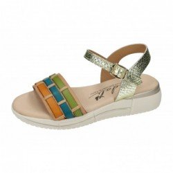 Sandalias Serpiente Sandali Oro para Mujer modelo 529