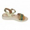 Sandalias Serpiente Sandali Oro para Mujer modelo 529