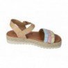 Sandalias de Rafia Sandali Multicolor para Mujer modelo 530