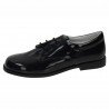 Zapatos Piel Charol Puertorrey Azul Marino para Niño modelo 4143