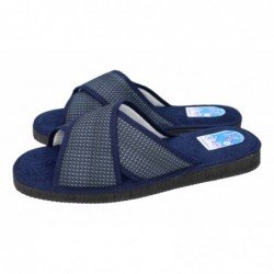 Chinelas Cruzadas Ruiz Bernal Marino para Hombre modelo 17399