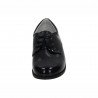 Zapatos Piel Charol Puertorrey Azul Marino para Niño modelo 4143