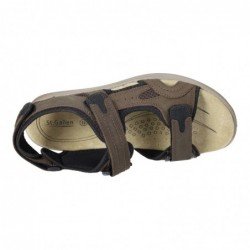 Sandalias de Piel St. Gallen Marrones para Hombre modelo Aneto