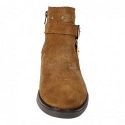 Botines Hebillas Goodstep Camel para Mujer modelo 4513-A02