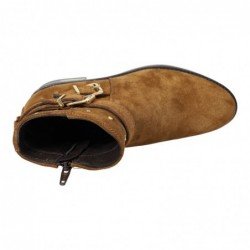 Botines Hebillas Goodstep Camel para Mujer modelo 4513-A02
