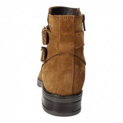 Botines Hebillas Goodstep Camel para Mujer modelo 4513-A02