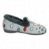 Zapatilla Caperucita Vulca-Bicha Grises para Niña modelo 1243