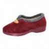 Chinelas Cerradas Kokis Burdeos para Mujer modelo 2055