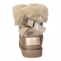 Bota Water Repellent B&W Taupe para Niña modelo Bjsh542021
