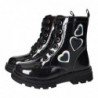 Botines 3 Corazones Conguitos Negros para Niña modelo Cosh305027