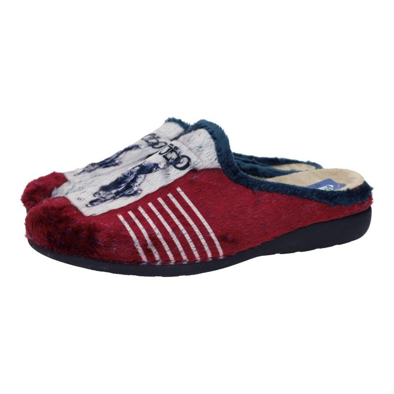 Chinelas Polo Calzarella Marino para Hombre modelo Polo Abierto