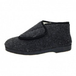 Chinelas Lana Virgen Soca Negros para Hombre modelo 0593