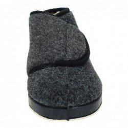 Chinelas Lana Virgen Soca Negros para Hombre modelo 0593
