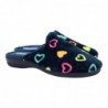 Chinelas Corazones Calzarella Marino para Mujer modelo Prada