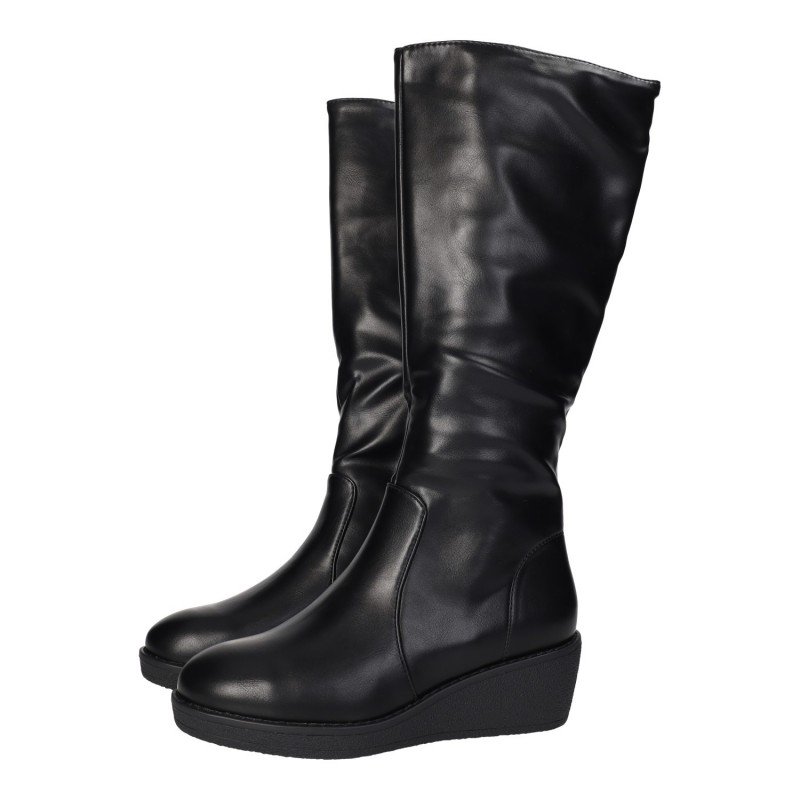 Botas Caña Alta Amor Amore Negros para Mujer modelo W1059