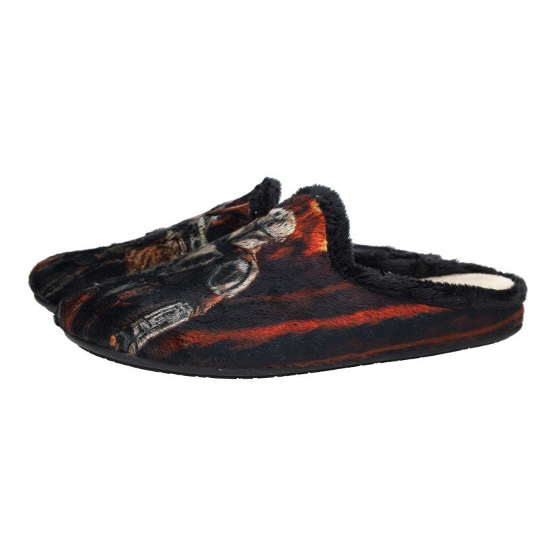 Chinelas Armadura Vulca-Bicha Negros para Hombre modelo 1816V