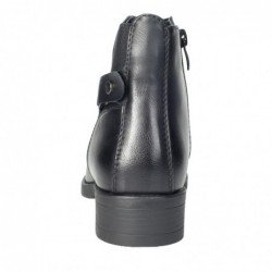 Botines Planos Super Mode Negros para Mujer modelo 7547