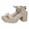 Sandalias de Tacón Refresh Beige para Mujer modelo 171592