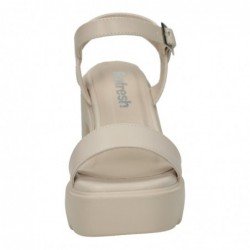 Sandalias de Tacón Refresh Beige para Mujer modelo 171592
