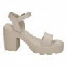 Sandalias de Tacón Refresh Beige para Mujer modelo 171592