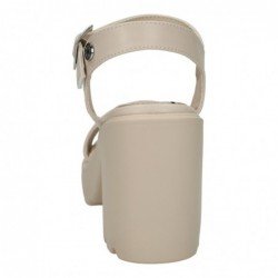 Sandalias de Tacón Refresh Beige para Mujer modelo 171592