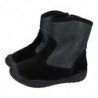Botas Piel Purpurina Duvic Shoes Negros para Niña modelo 720502