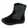 Botas Piel Purpurina Duvic Shoes Negros para Niña modelo 720502
