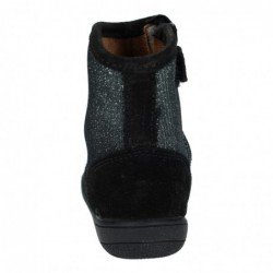 Botas Piel Purpurina Duvic Shoes Negros para Niña modelo 720502